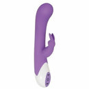 Enchanted Bunny Rechargeable Silicone Rabbit Vibrator - Purple