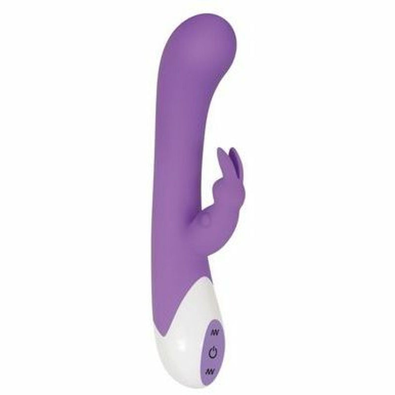 Enchanted Bunny Rechargeable Silicone Rabbit Vibrator - Purple