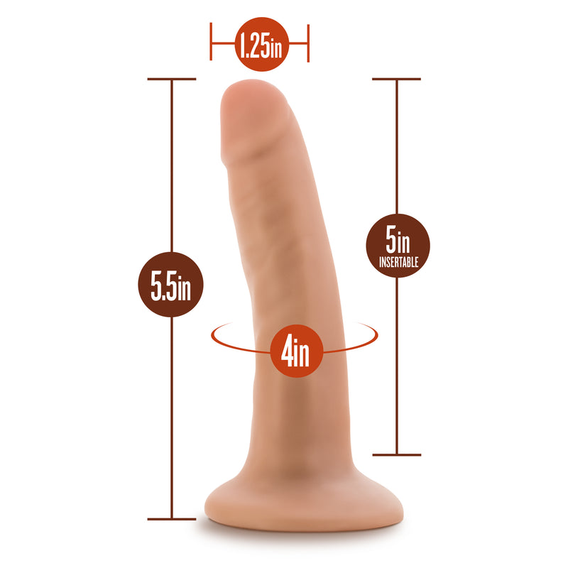 Dr. Skin 5.5" Dildo with Suction Cup