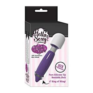 Hello Sexy Bling Bling - Rechargeable 10x Pulsations Mini Wand