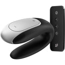 Satisfyer Double Fun Remote Rechargeable Bluetooth Dual Stimulating Vibrator