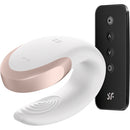 Satisfyer Double Love Remote Rechargeable Bluetooth Dual Stimulating Vibrator