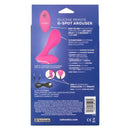 Silicone Remote G-Spot Arouser Vibrating Dual Stimulator Panty Vibe - Pink