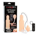 Optimum Series Executive Oro Simulator Vibrating Textured Penis Pump - Vanilla