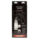 Optimum Series Magic Penis Pump & Textured Stroker - Black/Clear