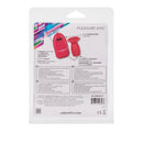 Pleasure Kiss Wired Bullet Vibrator with Silicone Sleeve - Cerise