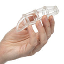 Soft Strappy Jelly Cock Cage Enhancer - Clear