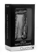 Ouch! Helix Nipple Clamps with Chain
