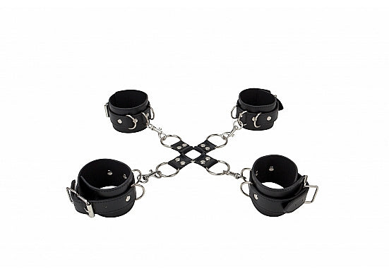 Leather Hand and Legcuffs