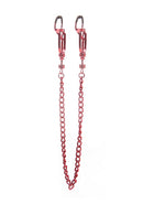 Ouch! Helix Nipple Clamps with Chain