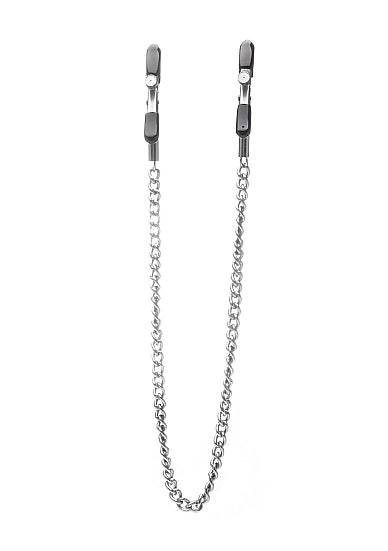 Ouch! Adjustable Nipple Clamps with Chain