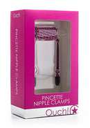 Ouch! Pincette Tweezer Nipple Clamps with Chain