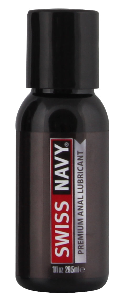 Swiss Navy Premium Silicone-Based Anal Lubricant with Desensitizing Clove Oil