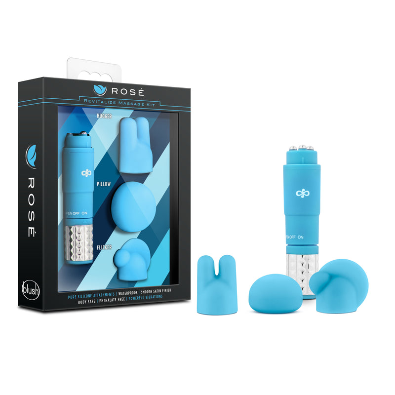 Rosé Revitalize Pocket Rocket Kit with Silicone Attachments