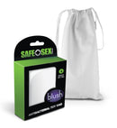 Safe Sex Antibacterial Toy Bag - White