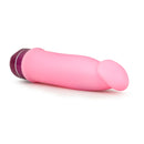 Luxe Purity Vibrating Silicone Dildo