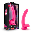 Ruse D-Thang Colorful Silicone Dildo with Balls and Suction Cup