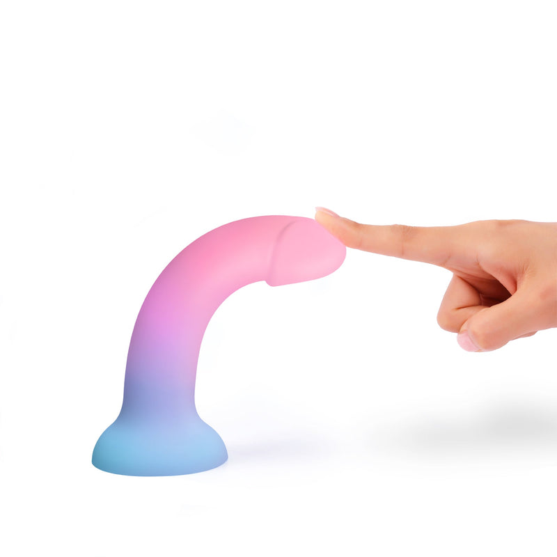 Dildolls Utopia Silicone Dildo - Bright Gradient