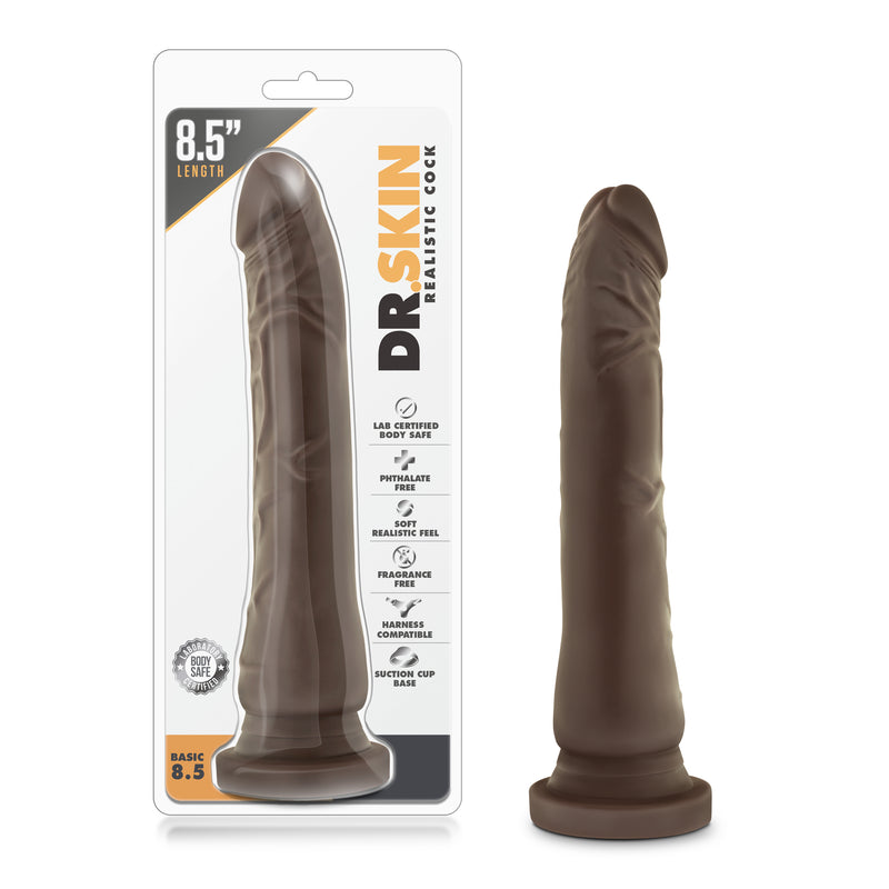 Dr. Skin Basic 8.5" Dildo with Suction Cup