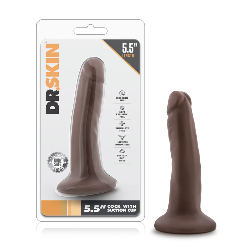 Dr. Skin 5.5" Dildo with Suction Cup