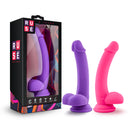 Ruse D-Thang Colorful Silicone Dildo with Balls and Suction Cup