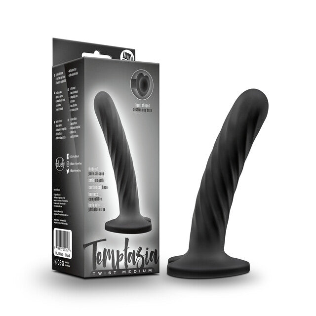 Temptasia Twist Silicone Dildo - 3 Sizes